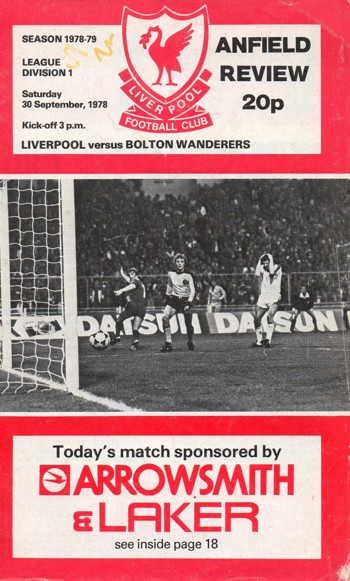 Match programme
